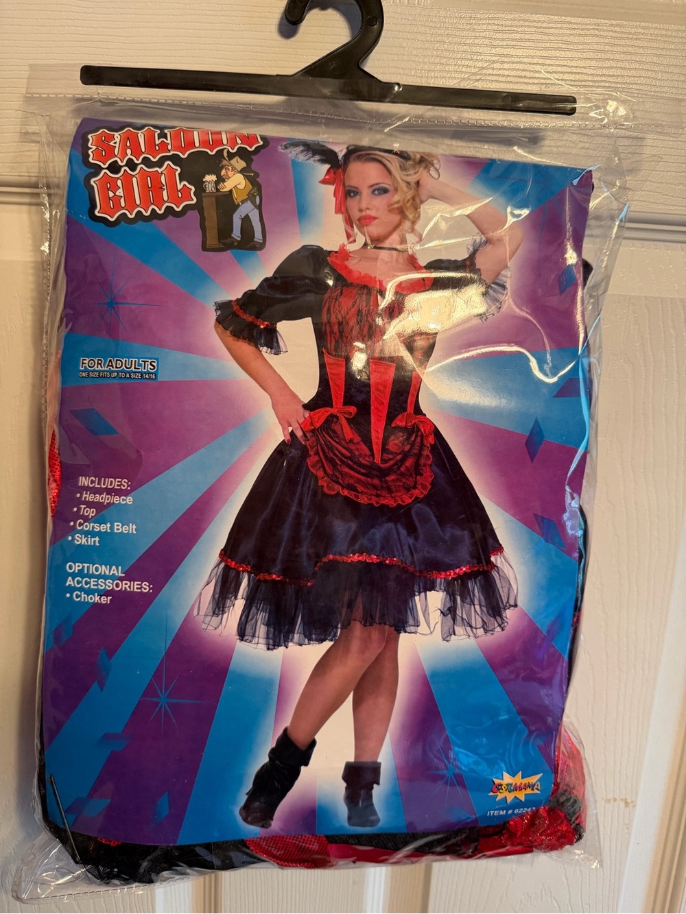 Women’s Saloon girl Halloween Costume - OS
